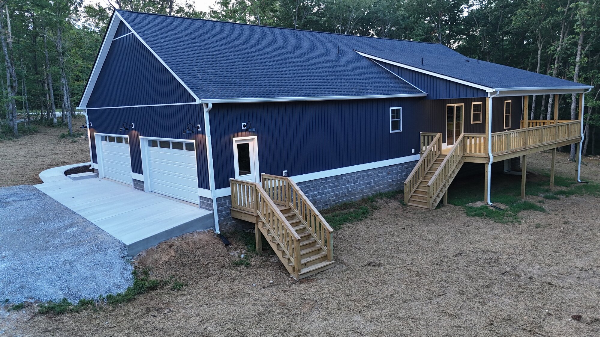 Designed around the property by Bullock Construction